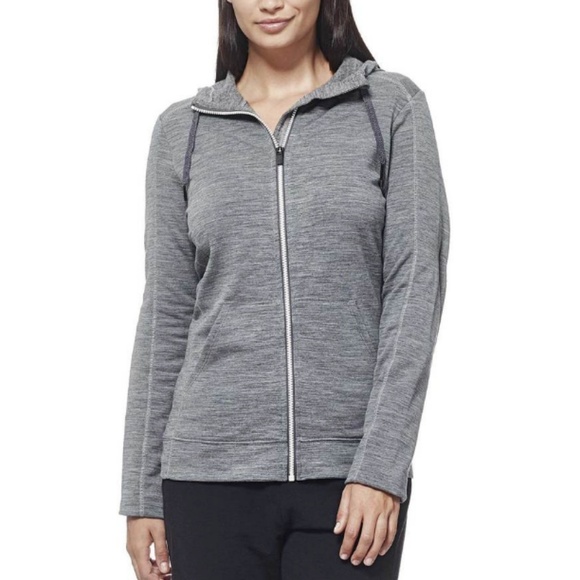 Icebreaker Tops - Icebreaker Dia Merino Long Sleeve Zip Up Hoodie